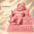 Faulpelz des Jahres mit Wunschtext | Weiblich