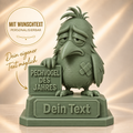 Pechvogel des Jahres mit Wunschtext
